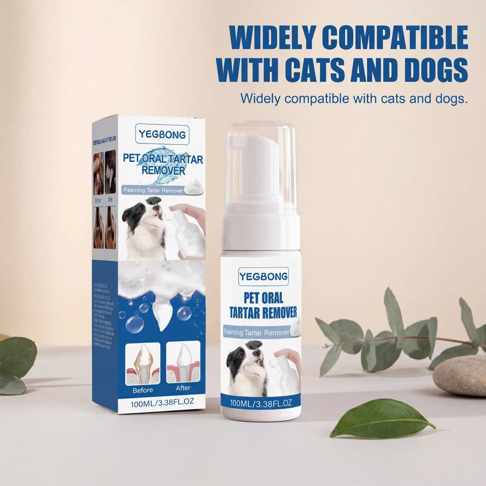 Natural Pet Oral Cleaning Foam