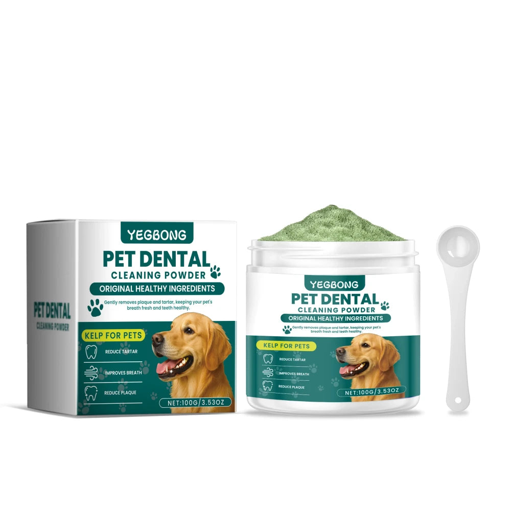 Dog Tartar Control Teeth Cleaning Powder