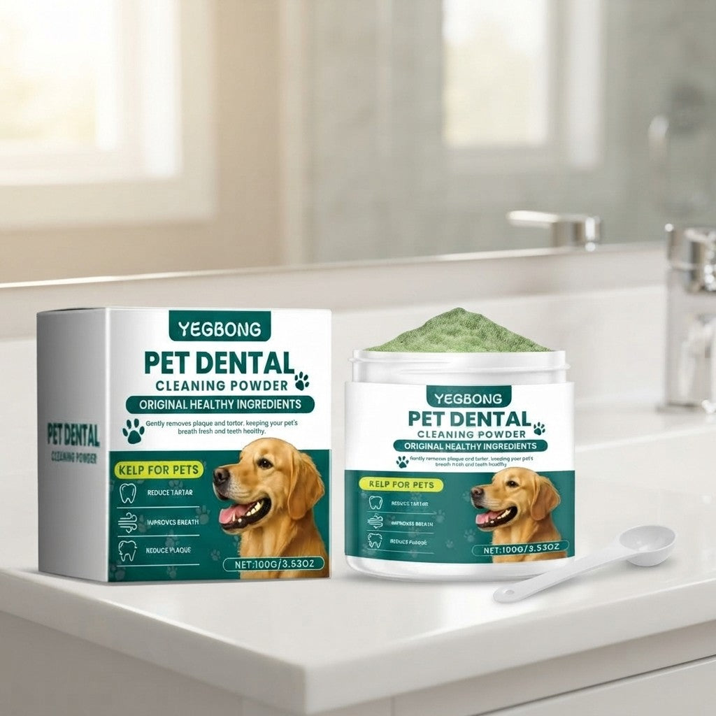 Dog Tartar Control Teeth Cleaning Powder